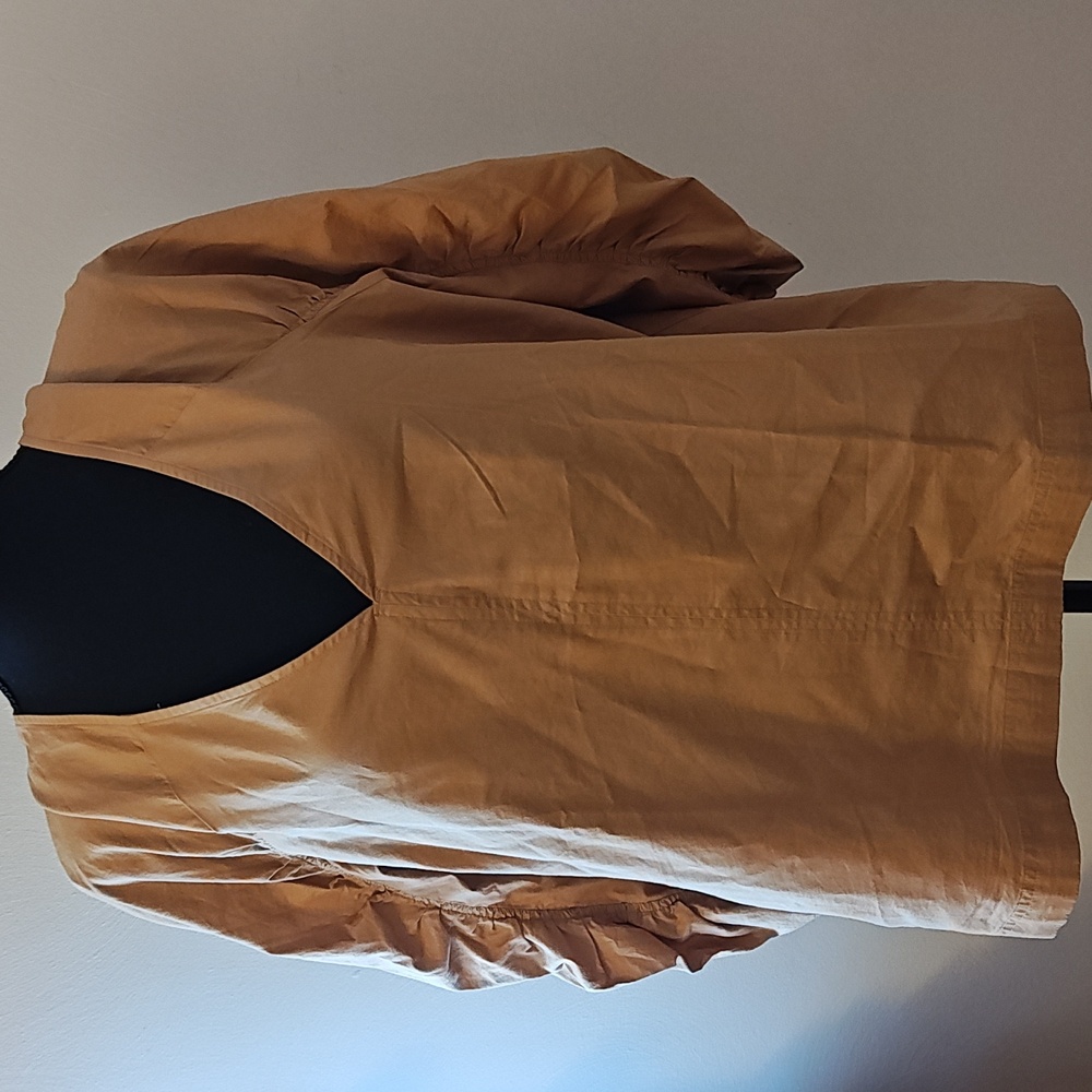 NWT Ann Taylor Loft beige shirt L
